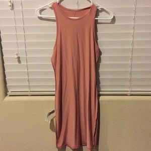 Nude pink dress